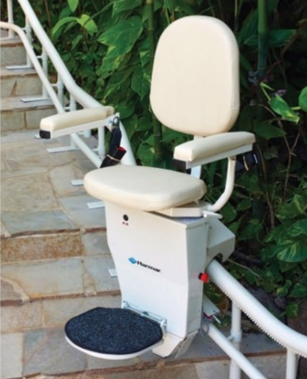 Helix Outdoor Curved Stairlift